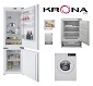 Новинки встраиваемой техники от KRONA: холодильники и стиральные машины!